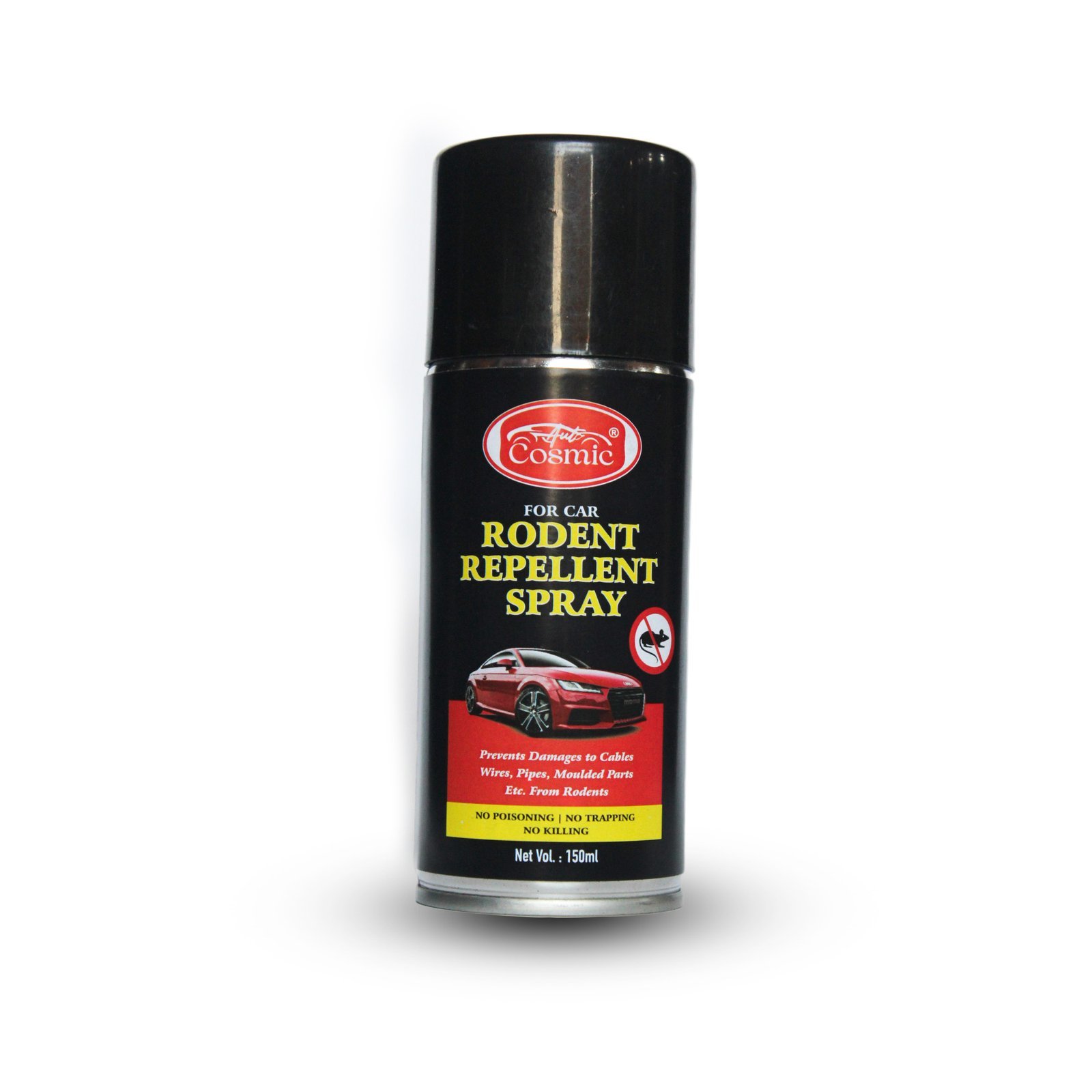 Autocosmic Rodent Repellent Spray – 150ml | Protects Cars, Wires & Home from Rats & Mice